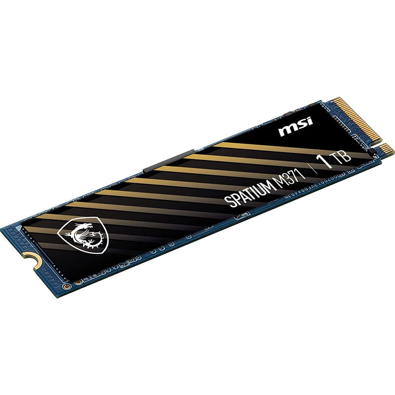 MSI SPATIUM M371 1TB NVMe M.2 Internal SSD MSI SPATIUM M371 1TB NVMe M.2 Internal SSD
